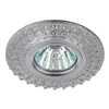 Миниатюра фото встраиваемый светильник эра с подсветкой dk ld2 sl/wh+pu б0019198 | 220svet.ru