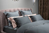 Миниатюра фото комплект наволочек сатин зеленый 70*70 garda decor 130hb-00149 | 220svet.ru