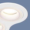 Миниатюра фото встраиваемый светильник elektrostandard 1081/2 mr16 белый 4690389148507 | 220svet.ru