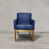 Миниатюра фото полукресло roomers c0197-1d/blue #b126 | 220svet.ru