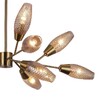 Миниатюра фото потолочная люстра escada desire 10165/12pl copper | 220svet.ru