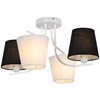 Миниатюра фото потолочная люстра illumico il8135-4cou-79 wh | 220svet.ru