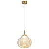 Миниатюра фото подвесной светодиодный светильник odeon light vaso 5097/4l античная бронза | 220svet.ru