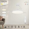Миниатюра фото люстра-вентилятор mantra slim fan 9006 | 220svet.ru