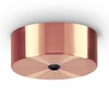Миниатюра фото основание для светильника ideal lux rosone magnetico 1 luce rame brunito | 220svet.ru