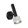 Миниатюра фото спот iledex delta 2360-1 bk+sl | 220svet.ru