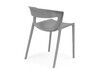 Миниатюра фото пластиковый стул woodville градно жесткий серый 629339 | 220svet.ru