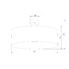 Миниатюра фото потолочный светильник white tk lighting rondo 4242 | 220svet.ru