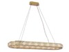 Миниатюра фото подвесная люстра newport 8560/100 c oval gold polished м0070796 | 220svet.ru