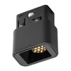 Миниатюра фото трековый магнитный светодиодный светильник iledex technical vision 4822-018-l36-2w-24dg-4000k-bk | 220svet.ru