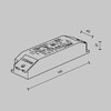 Миниатюра фото блок питания maytoni power supply flarity 30-220-240-24-g2 | 220svet.ru