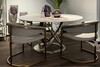 Миниатюра фото стол обеденный белый garda decor 57el-79000 | 220svet.ru