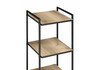 Миниатюра фото стеллаж woodville таймон делано / черный 611356 | 220svet.ru
