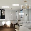 Миниатюра фото подвесная люстра crystal lux luxury sp12 gold | 220svet.ru