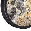 Миниатюра фото настенный светодиодный светильник odeon light bergi 5064/15wl черный | 220svet.ru