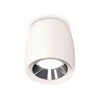 Миниатюра фото комплект накладного светильника ambrella light techno spot xs1141003 swh/psl белый песок/серебро полированное (c1141, n7032) | 220svet.ru