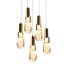 Миниатюра фото подвесной светодиодный светильник delight collection owd500-5 gold | 220svet.ru