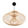 Миниатюра фото подвесной светильник lumion chakra 8383/1 бежевый | 220svet.ru