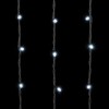 Миниатюра фото гирлянда занавес 1 x 9 м белый 220в, 900 led, провод черный каучук, ip65 ltc ll901-1-2w | 220svet.ru