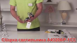 Миниатюра фото бра arte lamp cage a4320ap-1cc | 220svet.ru