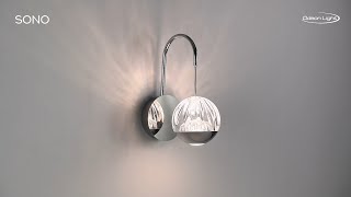Миниатюра фото подвесная светодиодная каскадная люстра odeon light sono 5101/60l под латунь | 220svet.ru